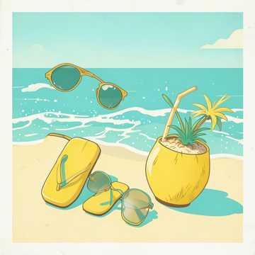 夏天就要这样晒