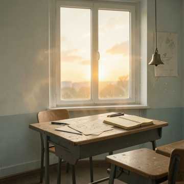 课间铃声把我叫醒