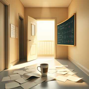 林加加，写在练功房门口