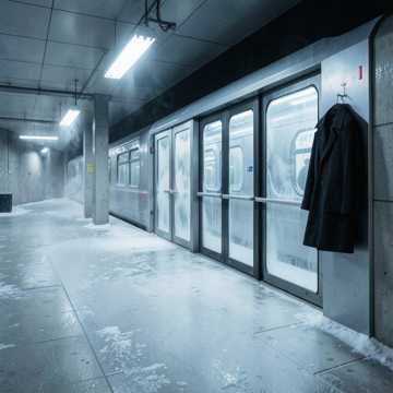 黑河冬天的最后一次对嘴