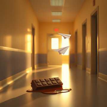 夏天的风和那块巧克力