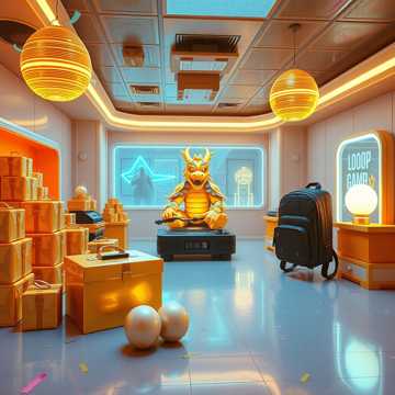 蛋仔富豪与龙魂战神