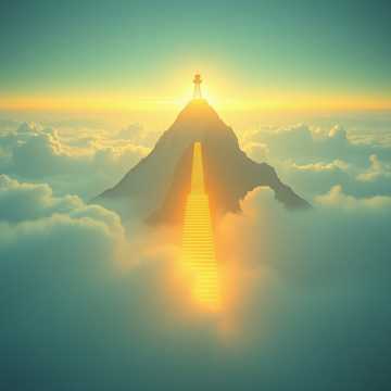 站在山巅抚慰众生